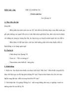 TIẾT 165 - 166.TÔI VÀ CHÚNG TA (Trích cảnh ba) Lưu Quang vũ docx