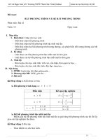 Giáo án tự chọn môn Toán lớp 10 cơ bản _ part 4 ppt