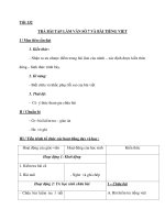 Tiết 132 TRẢ BÀI TẬP LÀM VĂN SỐ 7 VÀ BÀI TIẾNG VIỆT pdf