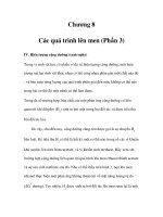 Chương 8 Các quá trình lên men (Phần 3) ppt