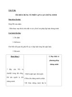 TÌM HỂUCHUNG VỀ PHÉP LẬP LUẬN CHỨNG MINH doc