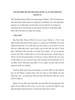 Nuôi thử nghiệm hàu thái bình dương tại khu vực cửa sông Hoàng Mai, Quỳnh Lưu ppt