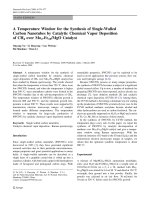 Báo cáo hóa học: 