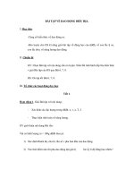 BÀI TẬP VỀ DAO ĐỘNG ĐIỀU HỊA. pdf
