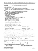 Đại cương về dao động điều hòa pptx