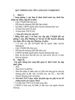 Quy trinh sang ten lam giay CN Qsd dat pptx