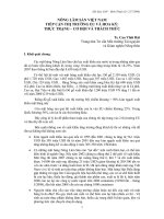 Báo cáo nghiên cứu nông nghiệp 