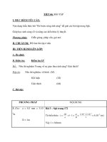 TIẾT 66: BÀI TẬP docx