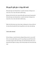 Bí quyết giữ gìn vẻ đẹp đôi môi pot