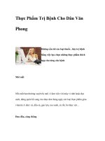 Thực Phẩm Trị Bệnh Cho Dân Văn Phong pot