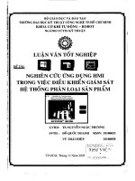 Nghiên cứu ứng dụng HMI trong việc điều khiển giám sát hệ thống phân loại sản phẩm
