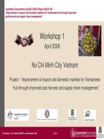 Báo cáo nghiên cứu nông nghiệp 