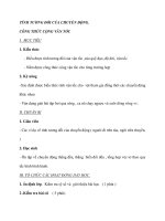 TÍNH TƯƠNG ĐỐI CỦA CHUYỂN ĐỘNG. CÔNG THỨC CỘNG VÂN TỐC doc