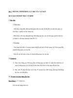 Bài 2. PHƯƠNG TRÌNH ĐỘNG LỰC HỌC CỦA VẬT RẮN QUAY QUANH MỘT TRỤC CỐ ĐỊNH ppt