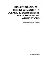 Bioluminescence Recent Advances in Oceanic Measurements and Laboratory Applications Part 1 docx