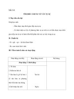 Tiết 7+8: TÌM HIỂU CHUNG VỀ VĂN TỰ SỰ potx