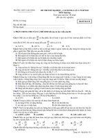 ĐỀ THI THỬ ĐẠI HỌC – CAO ĐẲNG NĂM 2011 THPT TAM NÔNG pot