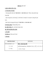 TIẾT 61: BÀI TẬP docx