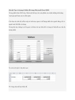 Tạo và trang trí biểu đồ trong Microsoft Excel 2010 docx