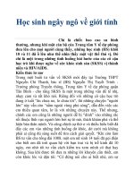 Học sinh ngây ngô về giới tính pdf