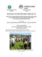 Báo cáo nghiên cứu nông nghiệp 