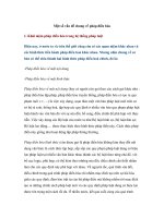 Một số vấn đề chung về pháp điển hóa pptx