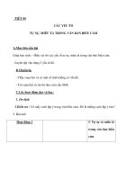 CÁC YẾU TỐ TỰ SỰ, MIÊU TẢ TRONG VĂN BẢN BIỂU CẢM doc