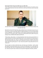 Kinh doanh thành công với lợi thế của cựu chiến binh docx