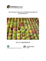 Báo cáo nghiên cứu nông nghiệp 