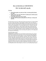 Báo cáo nghiên cứu nông nghiệp 