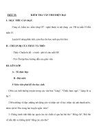 TIẾT 75:KIỂM TRA VĂN THƠ HIỆN ĐẠI pdf