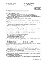 ĐỀ THI TRẮC NGHIỆM MÔN LÝ_Mã Đề 209 docx