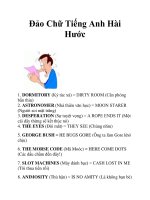 Đảo Chữ Tiếng Anh Hài Hước doc