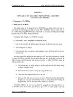 giao diện vô tuyến của w-cdma