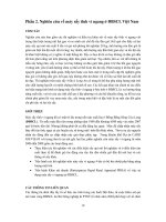 Báo cáo nghiên cứu nông nghiệp 