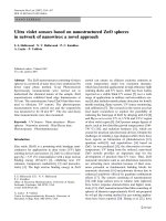 Báo cáo hóa học: 