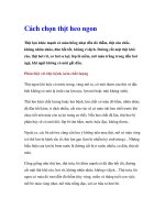 Cách chọn thịt heo ngon doc