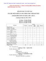 Giáo trình hóa học 12 (Phần 1) pot