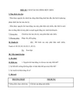 TIẾT 29: CÁCH TẠO RA DÒNG MỘT CHIỀU ppt