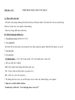 Tiết 36 + 37 :VIẾT BÀI TẬP LÀM VĂN SỐ doc