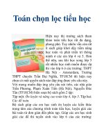 Toán chọn lọc tiểu học doc