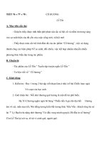 TIẾT 76 + 77 + 78 :CỐ HƯƠNG Lỗ Tấn doc