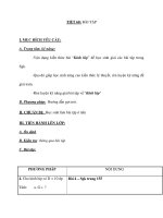 TIẾT 60: BÀI TẬP pptx