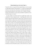 Phòng chống khô hạn và cháy rừng ở Nghệ An pptx