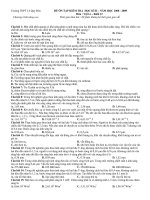 Đề thi thử tốt nghiệp môn vật lý_THPT Lê Quý Đôn doc