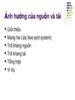 Chương 5-Ảnh hưởng của nguồn và tải doc