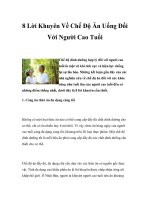 8 Lời Khuyên Về Chế Độ Ăn Uống Đối Với Người Cao Tuổi pptx