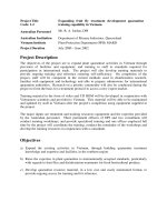 Báo cáo nghiên cứu nông nghiệp 