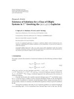 Báo cáo hóa học: 