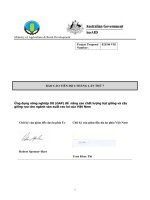 Báo cáo nghiên cứu nông nghiệp 